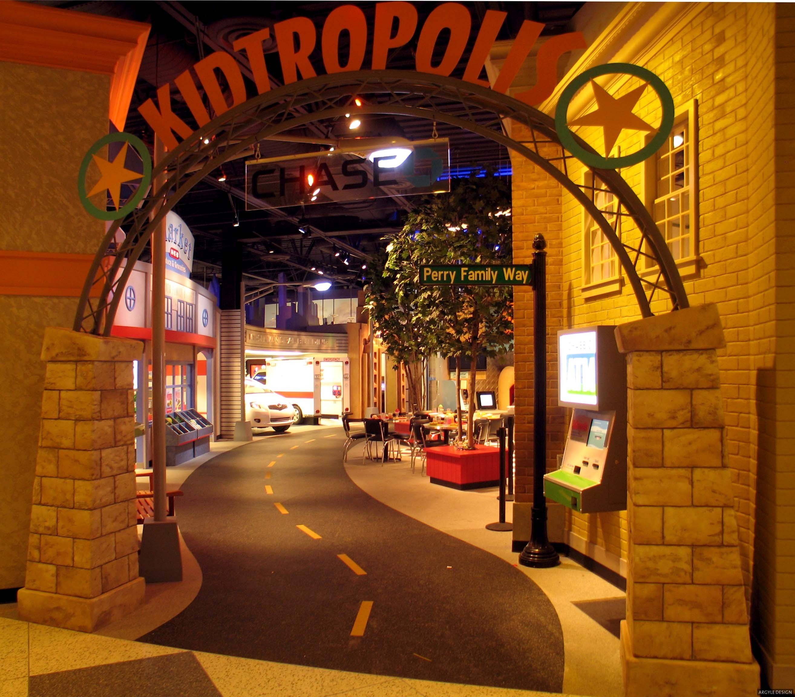 키즈트로폴리스 (Kidtropolis) 직업 체험 부스